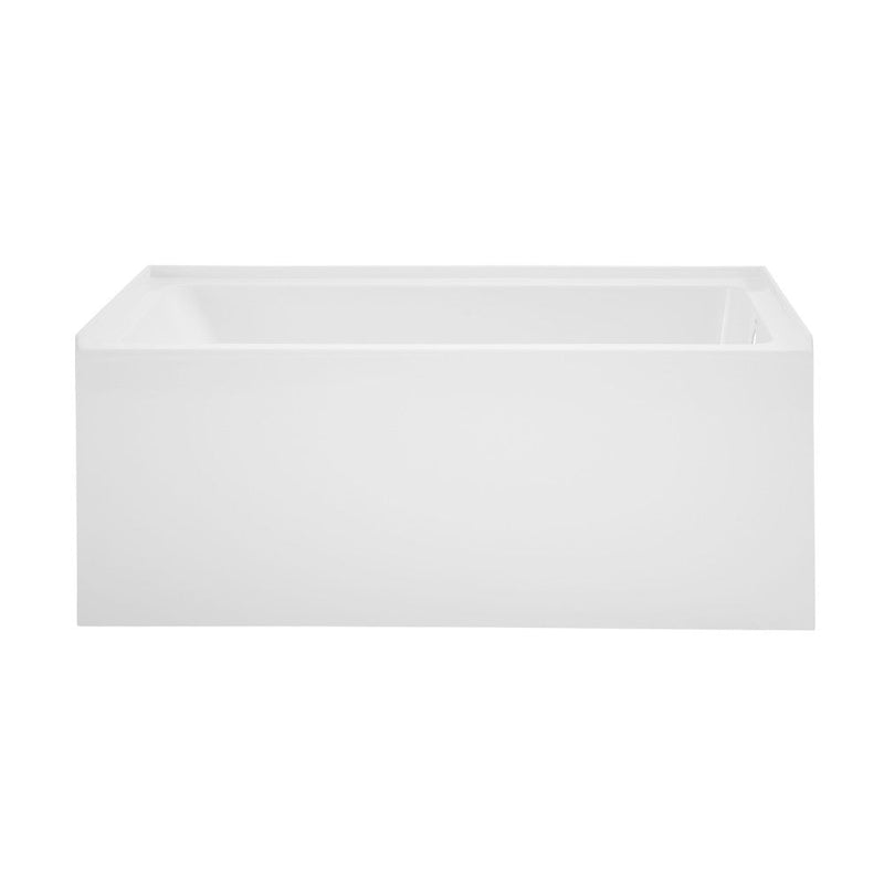 Swiss Madison Voltaire 54" x 30" Right-Hand Drain Alcove Bathtub with Apron - SM-AB558