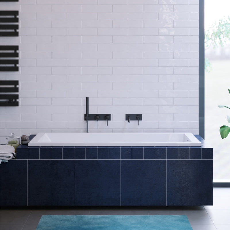 Swiss Madison Voltaire 60" x 30" Reversible Drain Drop-In Bathtub - SM-DB569